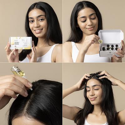 Brillare Tea Tree and Salicylic Oil Shots for Itchy, Flaky, Dandruff Prone Scalp 48ml - Hair Oils