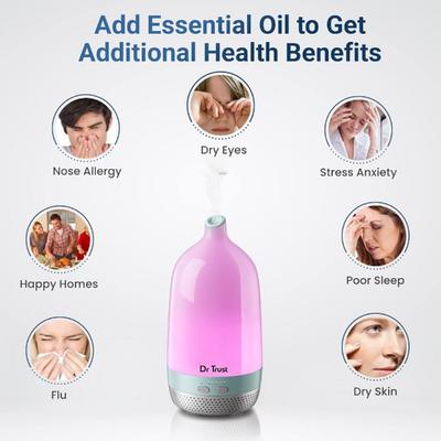 Dr Trust USA Home Spa Aroma Diffuser and Humidifier (903) 1's - Health Monitors And Equipment