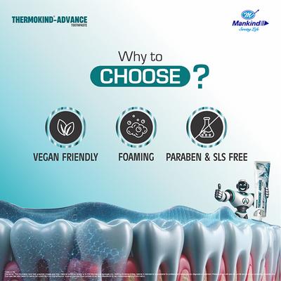 THERMOKIND ADVANCE Tooth Paste 100g - Oral Care - P-Mou