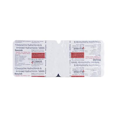 DOXYLAB Tablet 8's - Bacterial Infections-Tet