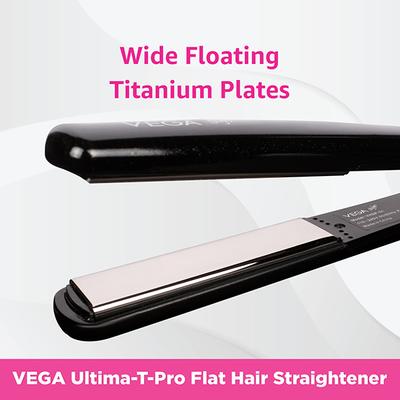 VEGA Ultima T Pro Hair Straightener (VHSP-01 ) Black 1 gm - Straighteners
