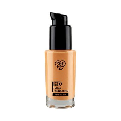 PAC HD Liquid Foundation Flawless Finish Buildable Coverge formula Lasts Upto 12 Hours Jdeal for Daily-Wear 3.3 30ml - Foundation