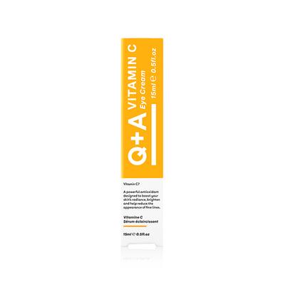 Q+A Vitamin C Eye Cream 15 ml - Under Eye Creams & Serums