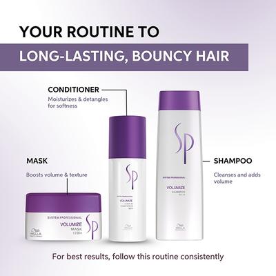 SP Volumize Shampoo For Fine Hair 250 ml - Shampoos