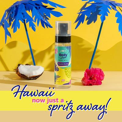 Plum Bodylovin' Hawaiian Rumba Body Mist, Fragrance Perfume Body 100ml - Body Mist/Spray
