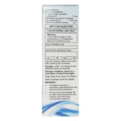 Ontears Eye Drops 15ml - Dry Eye-Olt
