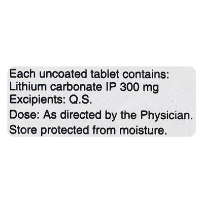 Intalith 300mg Tablet 10'S - Depression-Ant