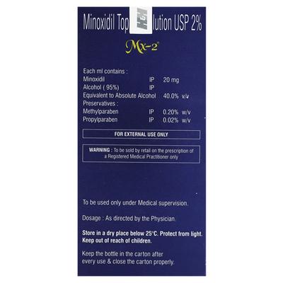 MX 2% Topical Solution 60ml - Hair Loss-Oth