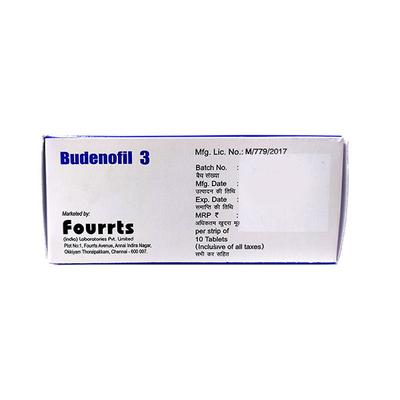 BUDENOFIL 3 Tablet 10's - Asthma/COPD-Ast
