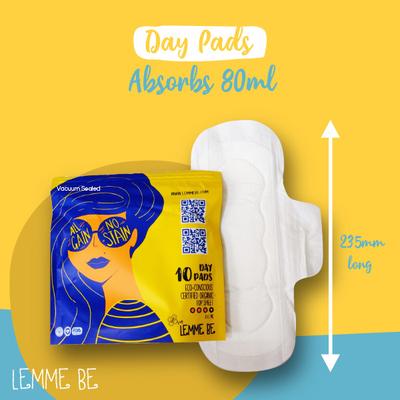 Lemme Be Heavy Flow Sanitary Day Pads 10's - Sanitary Napkins