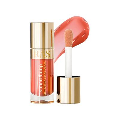 RAS Luxury Skincare Super Plump Lip Oil Gloss - Peach Glow 9 ml - Lip Glosses