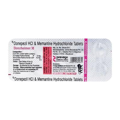DONZHEIMER M Tablet 10's - Alzheimer-Neu