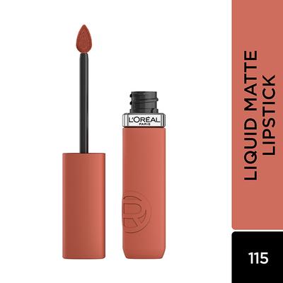 Loreal Paris Infallible Matte Resistance Liquid Lipstick, Snooze Your Alarm 115 5ml - Liquid Lipsticks