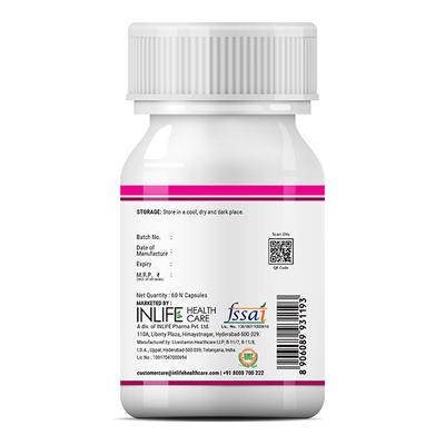 INLIFE Advanced Hair, Skin and Nails Capsule 60's - Hair & Skin