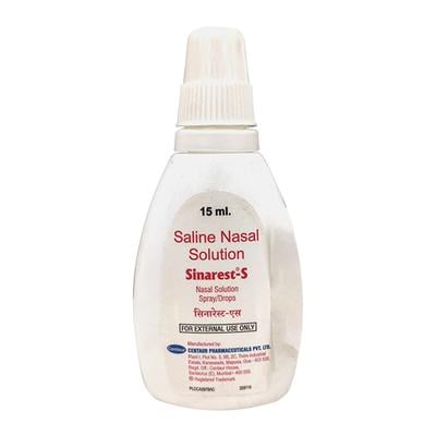 SINAREST S Nasal Drops 10ml - Nasal Congestion-Nas