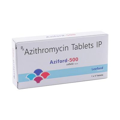 AZIFORD 500 Tablet 5's - Bacterial Infections-Mac