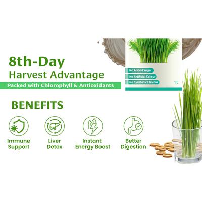 Baidyanath Wheat grass Juice 1 l - Speciality Medicines