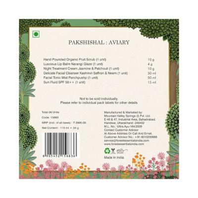 Forest Essentials Pakshishal Luxurious 6 Bestsellers Facial Ritual for Day 139 ml - Facial Kits