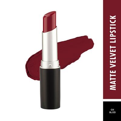Swiss Beauty Smooth Velvet Matte Lipstick - (OxBlood) 3.2 gm - Lipsticks