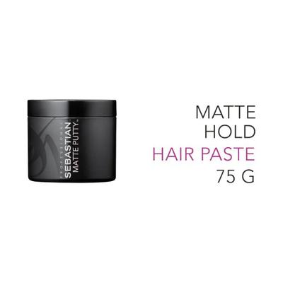 Sebastian Professional Matte Putty Texturising Paste 75 gm - Hair Perms & Texturizers