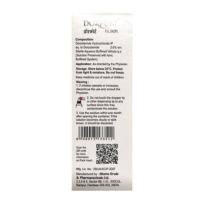 DORFORT Eye Drops 5ml - Glaucoma-Ant