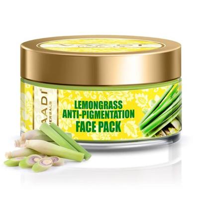 Vaadi Herbals Lemongrass Anti-Pigmentation Face Pack 70 gm - Face Packs