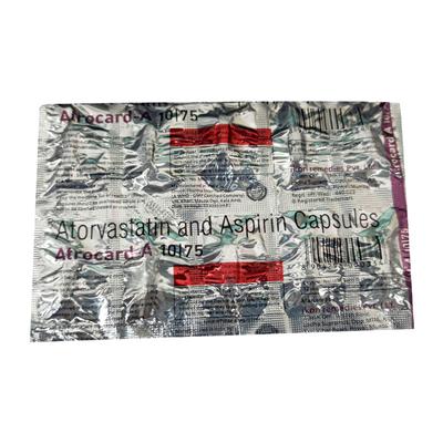 ATROCARD A 10/75 Capsule 10's - Blood Clot-Ant