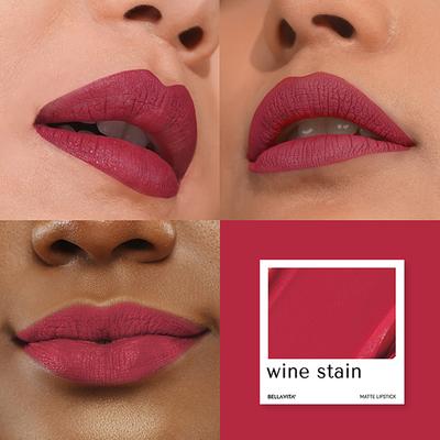 Bellavita Kiss-Proof Liquid Lipstick Wine Stain 4.5 ml - Liquid Lipsticks