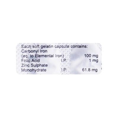 FE 3 Capsule 10'S - Iron Supplement/Anaemia-Vma