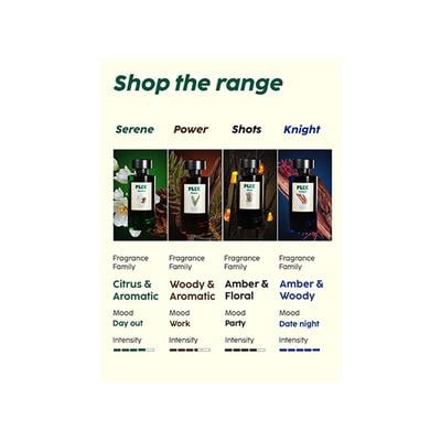 PLIX Mood Range Serene Perfume for Calm Vibes - Perfect for Travel & Day Out, Long Lasting Fresh Conifer Pine & Jasmine Fragrance 100 ml - Perfumes (Edt/Edp)