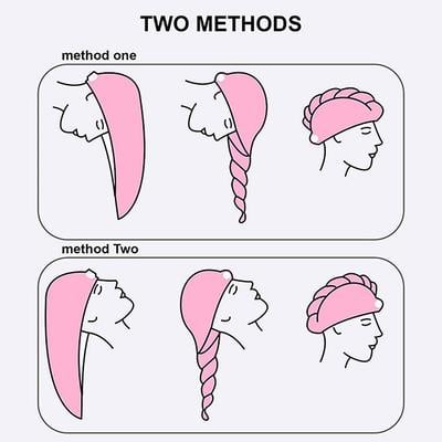 Bronson Professional Premium Hair wrapper towel 1's - Others