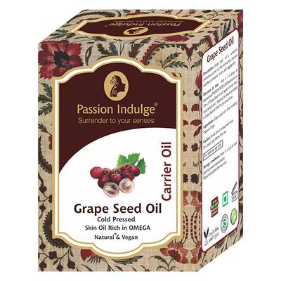 Passion Indulge GRAPE SEED Carrier oil for skin care 60ML - Carrier Oils