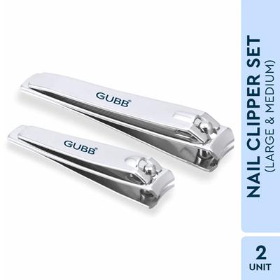 GUBB Nail Cutter Set - Toe Nail Clipper & Finger Nail Cutter 90 gm - Nail Care