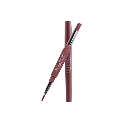 Miss Rose 2 In 1 Creamy Matte Lipstick Show Girl 7102 - 001M 01 2.1 gm - Lipsticks