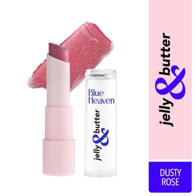 Blue Heaven Jelly & Butter Hydrating Lip Balm Dusty Rose SPF 15 3 gm - Lip Balms