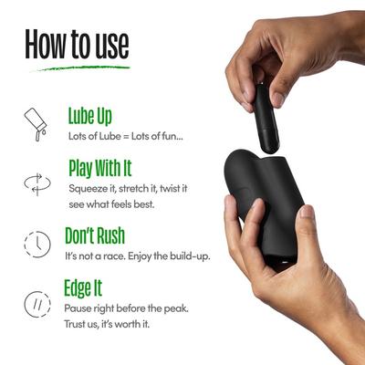Bold Care Stroke of Genius Premium Vibrating Stroker for Men 1's - Massagers And Vibrators
