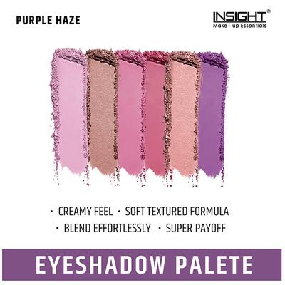 Insight Cosmetics Show Time Eyeshadow Palette - Purple Haze 15 gm - Eye Shadow Palettes
