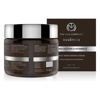 The Man Company Daily Moisturising Cream - Shea Butter & Vitamin E 50 gm - Lotions & Creams