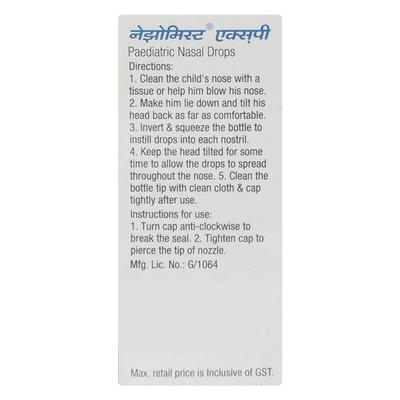 NASOMIST XP Paediatric Nasal Drops 10ml - Nasal Congestion-Nas