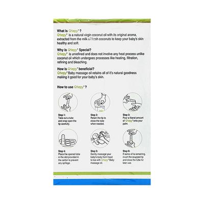 Qtepy Baby Massage Oil 7X15ml - Dry Skin-Oth