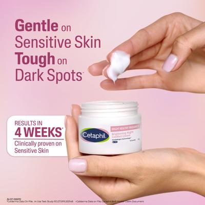 CETAPHIL BRIGHT HEALTHY RADIANCE BRIGHTENING NIGHT COMFORT Cream 50gm - Creams/Oils/Lotions