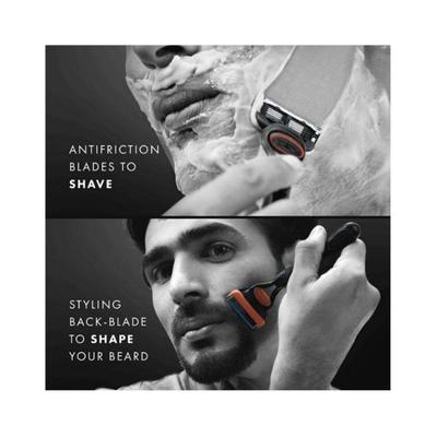 Gillette Fusion Premium Gift Set for Men 1 Gillette Fusion Manual Razor, 2 Gillette Fusion Cartridges, 1 Travel Case 501 gm - Razors & Cartridges