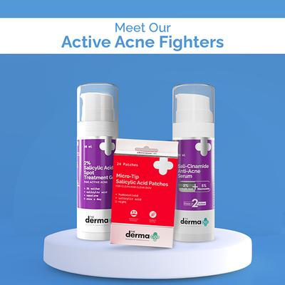 The Derma Co. Sali Cinamide Anti Acne Face Wash with Salicylic Acid and Niacinamide 80 ml - Face Washes