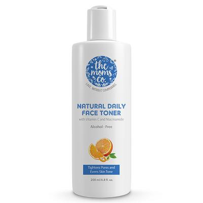 The Moms Co. Natural Daily Face Toner with Vitamin C and Niacinamide Alcohol-Free 200ml - Face Mists