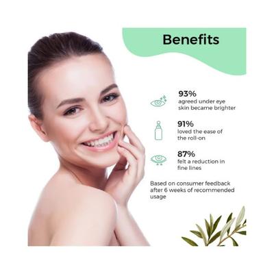 Pilgrim Squalane ROLL-ON UNDER EYE SERUM 15 ml - Eye Gels & Roll-On