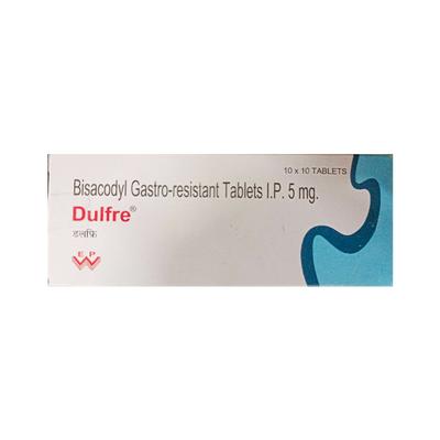 Dulfre 5mg Tablet 10'S - Constipation-Lax