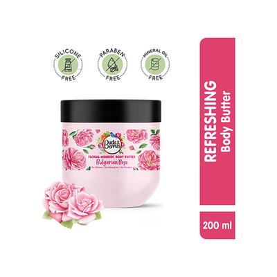 Buds & Berries Bulgarian Rose Body Butter Jar 200 ml - Body Butter