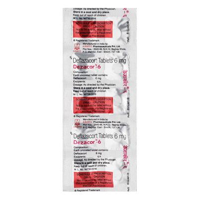 Dezacor 6mg Tablet 10'S - Auto Immune Disease-Imm