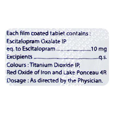 GERICALM 10mg Tablet 10's - Depression-Ant