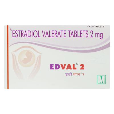 EDVAL 2mg Tablet 28's - Contraception-Ora